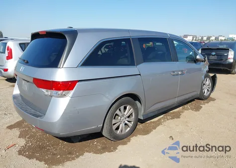 2017 Honda Odyssey Ex-L из США, поврежденный, VIN 5FNRL5H68HB013516